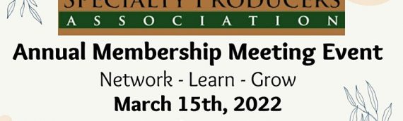 Join Us March 15 for Annual Membership Meeting