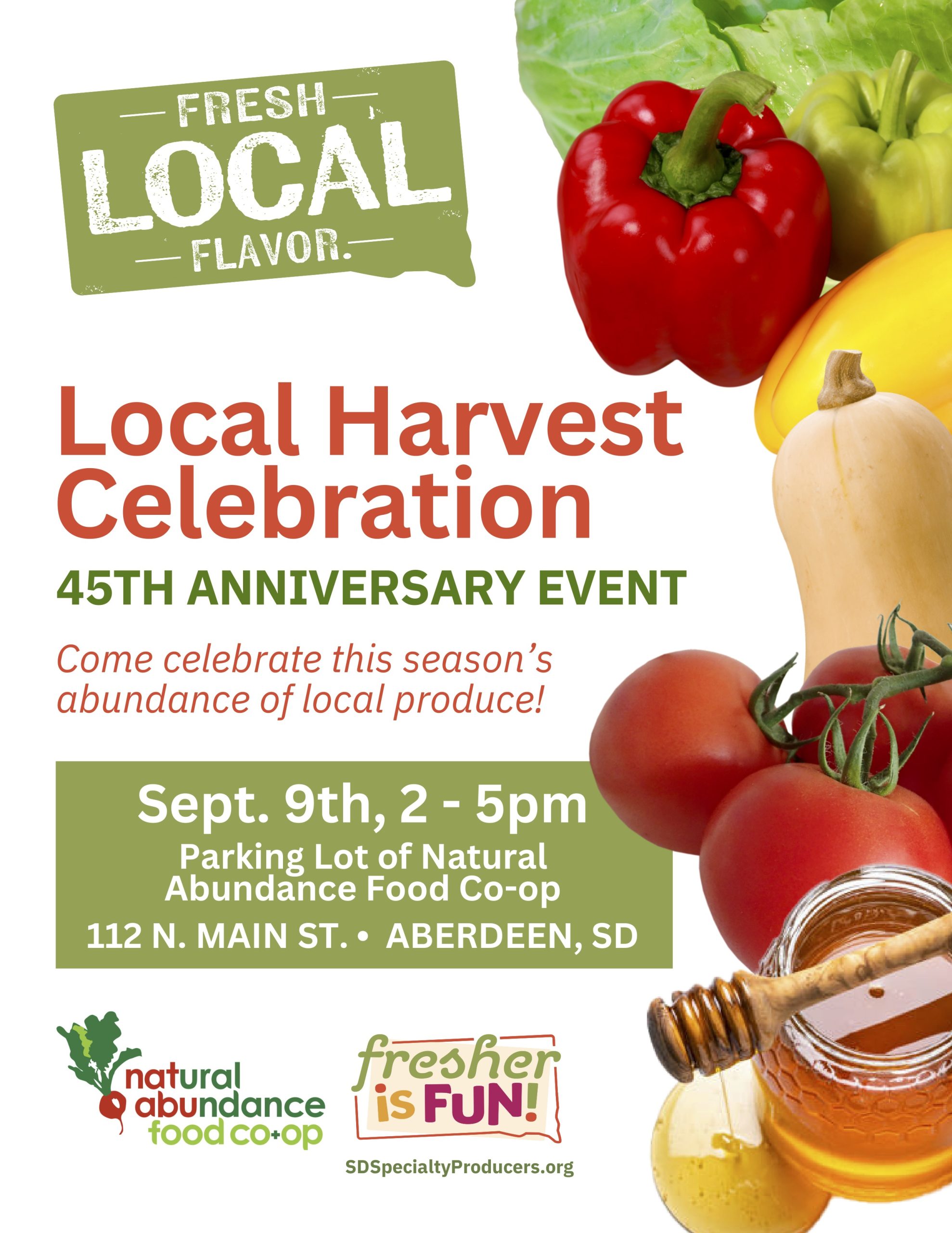Natural Abundance Event flyer
