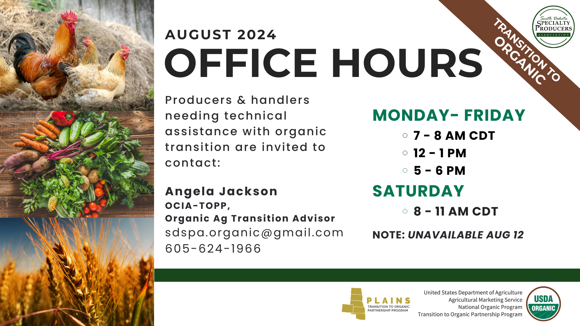 Aug Office Hours