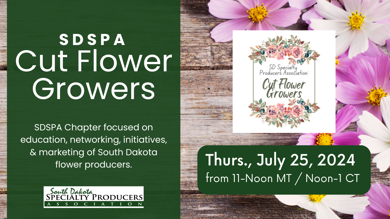 Flower Growers Banners-July 25