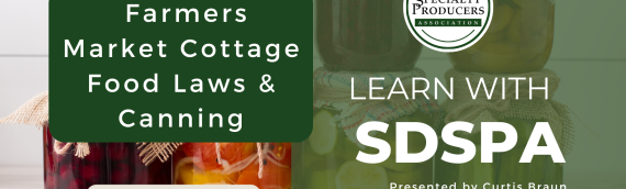 Video: Canning and Cottage Laws with SDSU Extension