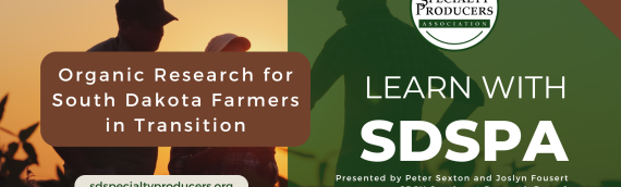 Video: South Dakota Organic Research for Transitioning Organic Farmers