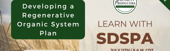 Webinar to Assist Producers in Developing a Regenerative Organic System Plan
